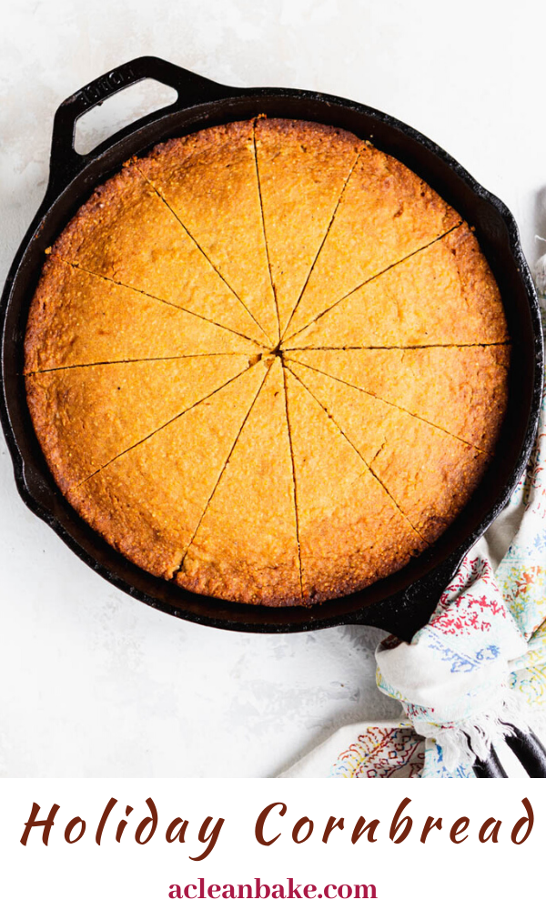 Gluten Free Skillet Cornbread