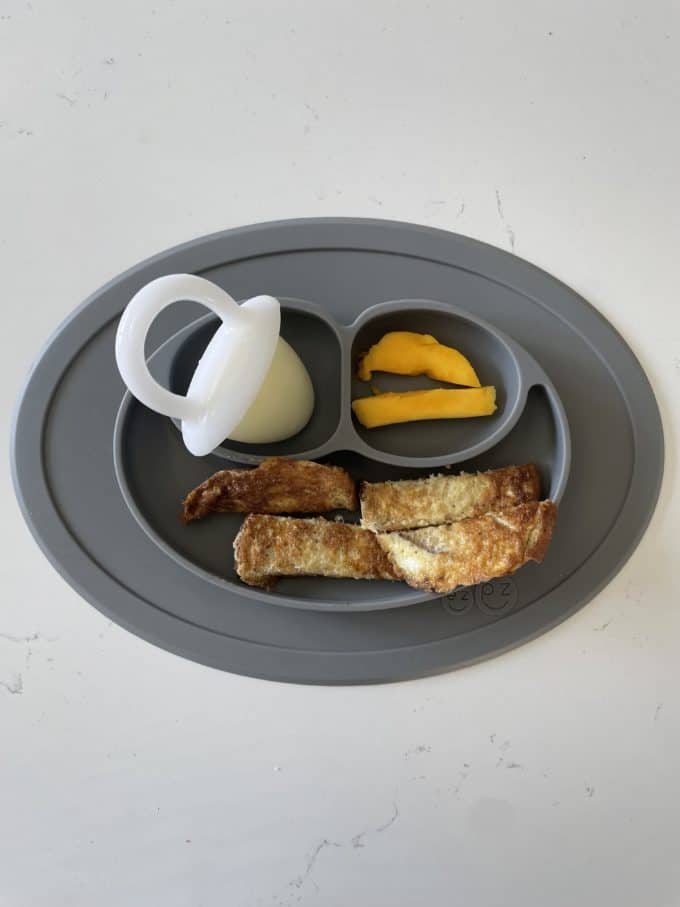 Baby Led Weaning Breakfast Idea for Sunday